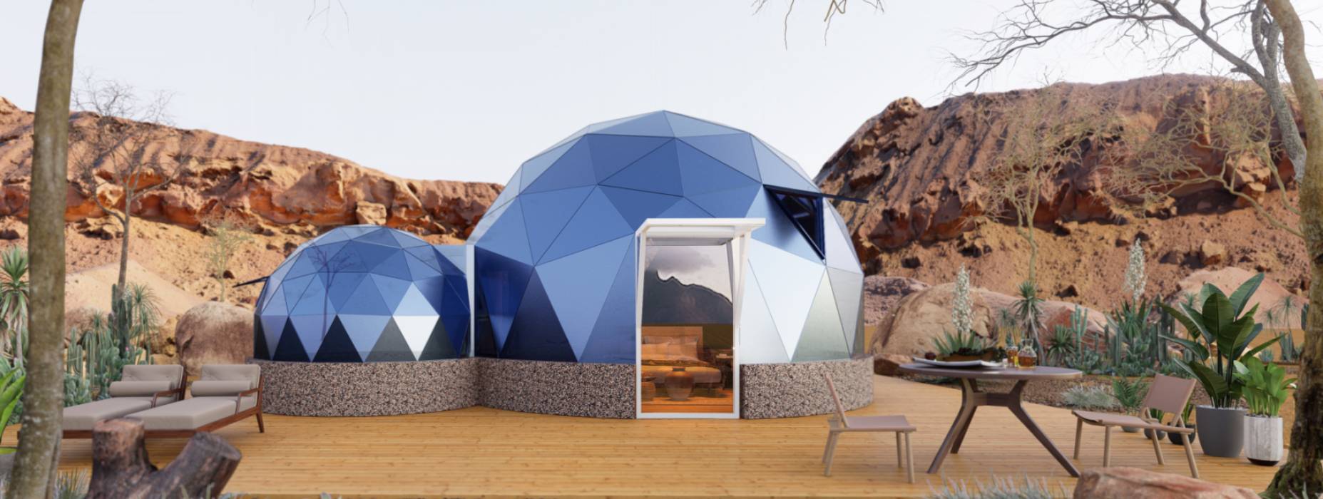 清浦区球形智能光伏玻璃星空房